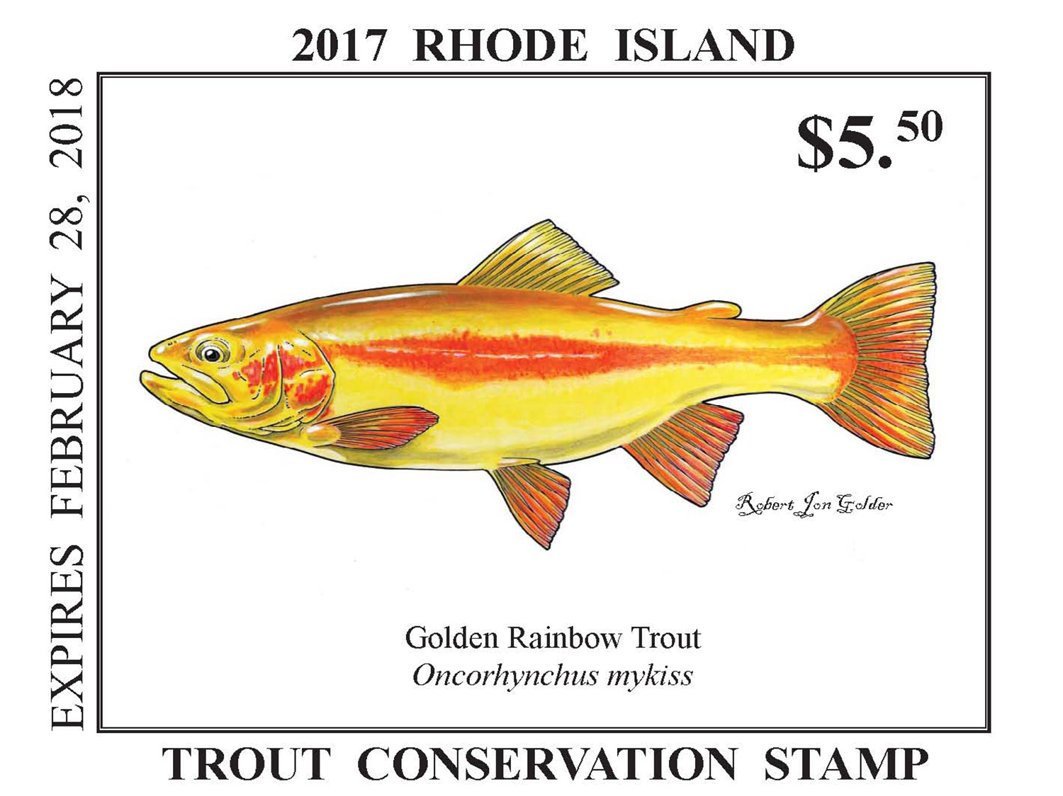 Trout Stamp 17
