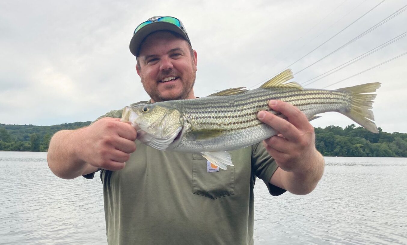 Aaron Flynn striper and largemouth bass fisherman
