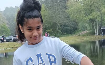 Cora’s First Amazing Trout